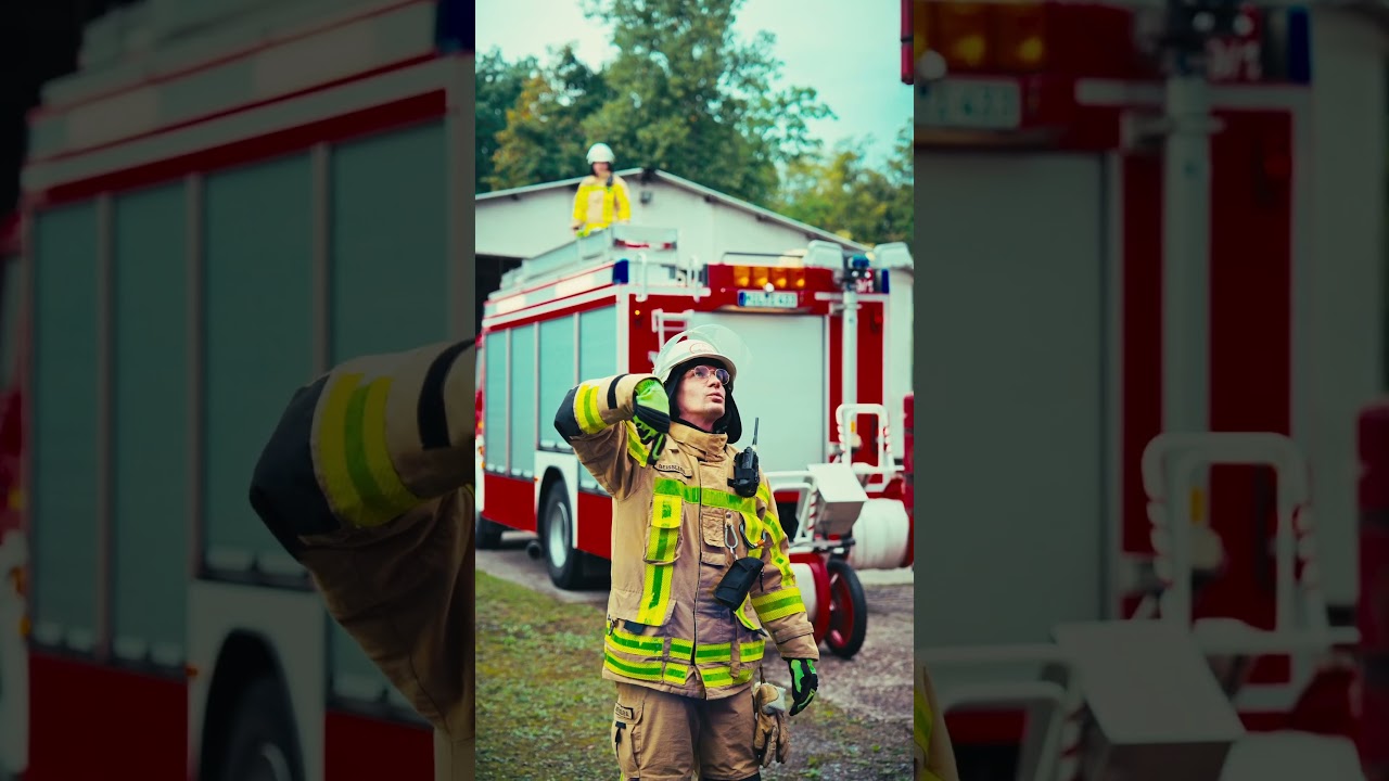 Die ICO-Werkfeuerwehr erf&uuml;llt die Baumpflanzchallenge 2025 #feuerwehr #baumpflanzchallenge #ico