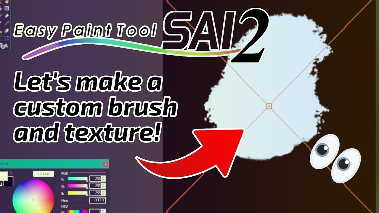 Создавайте собственные пользовательские кисти в Paint Tool Sai 2!