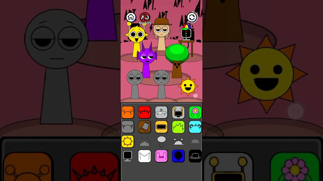 INCREDIBOX SPRUNKI APT BUT BEST FULL (DRAWING) #sprunki