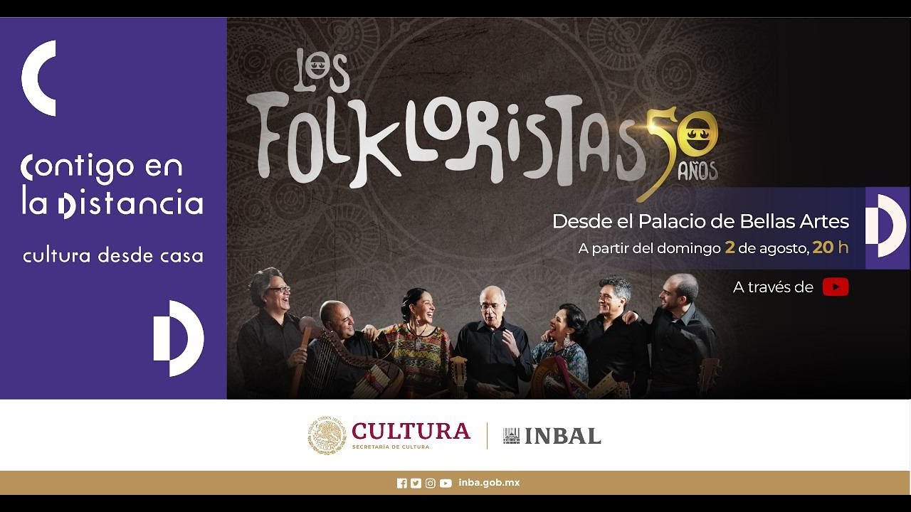 Los Folkloristas, 50 aniversario / Palacio de Bellas Artes / M&eacute;xico