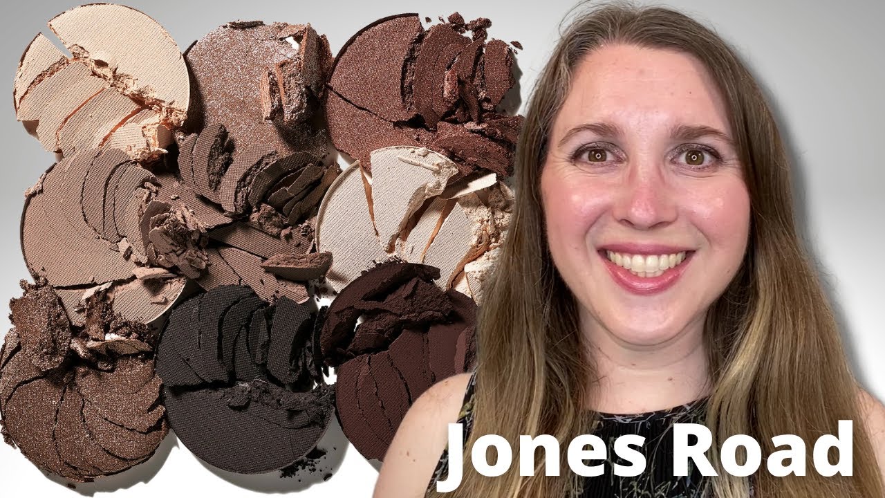 JONES ROAD The Best Eyeshadow | Swatches and Thoughts on the New Single Eyeshadows