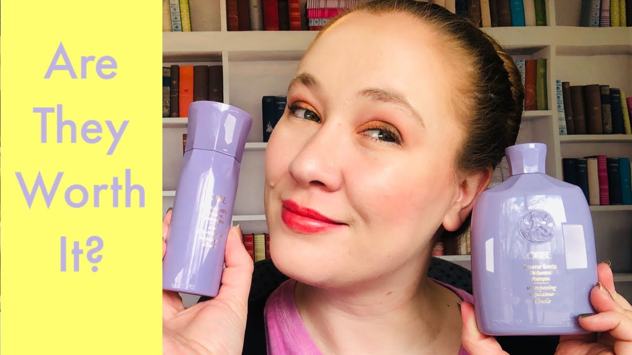 Oribe Serene Scalp Oil Control Shampoo & Treatment Mist Review!!