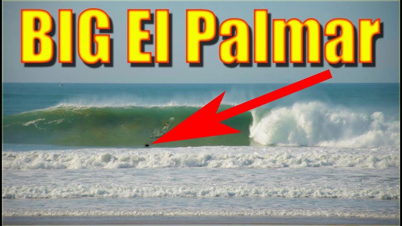 EPIC Huge Beachbreak - Heavy Wave Surfing at El Palmar, South Spain