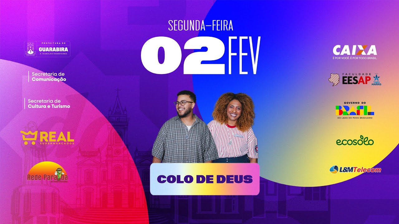 Hoje pela primeira vez, o Colo de Deus na Festa da Luz 2026.