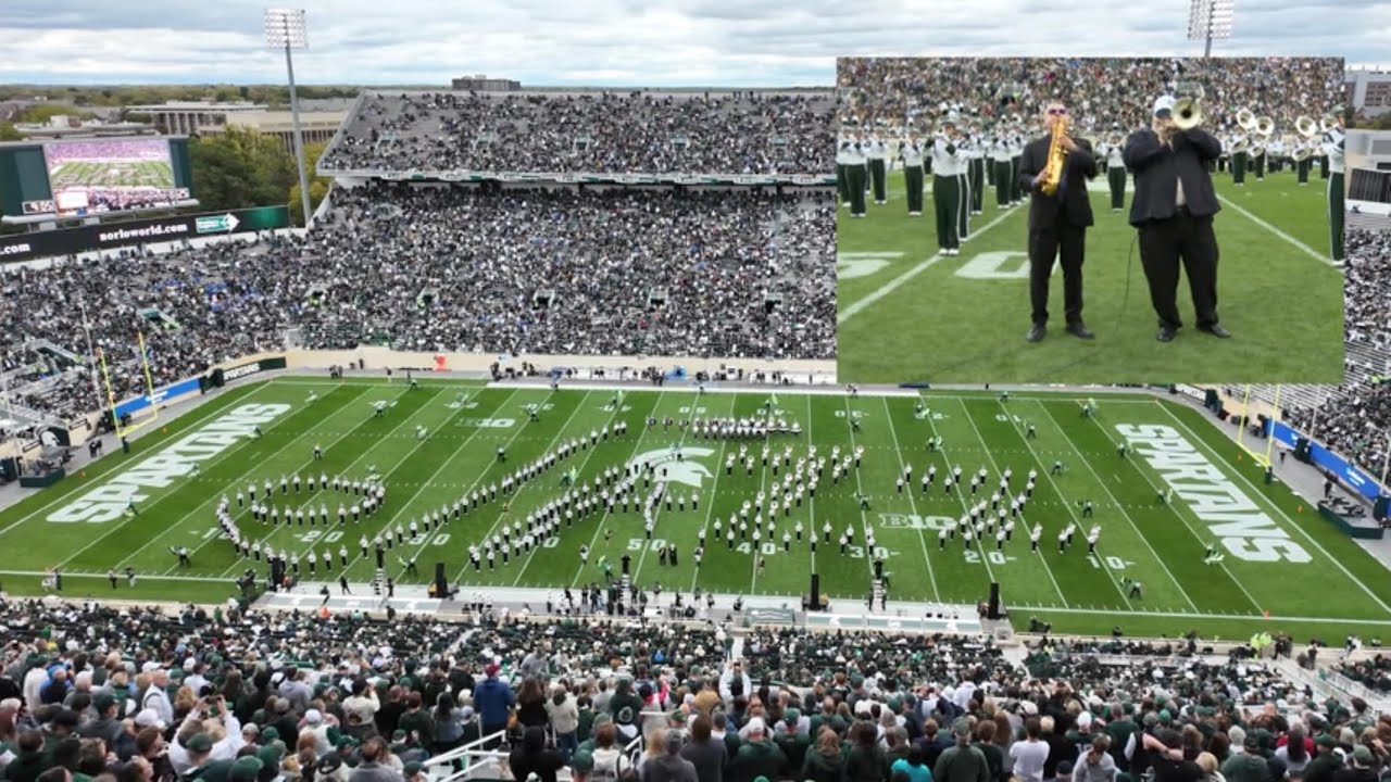 Spartan Marching Band: Halftime | 10.11.2025 - MSU vs. UCLA