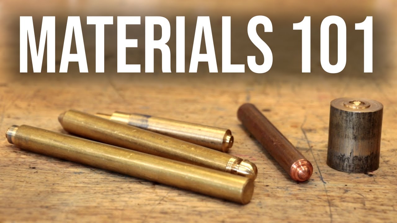 Hobby Machining - Materials 101 (Oversimplified)