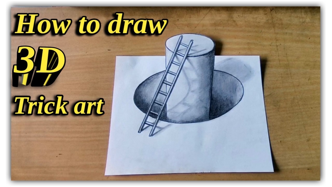 Mind-Blowing 3D Art! How to Draw a Realistic 3D Hole😯🧐😵‍💫