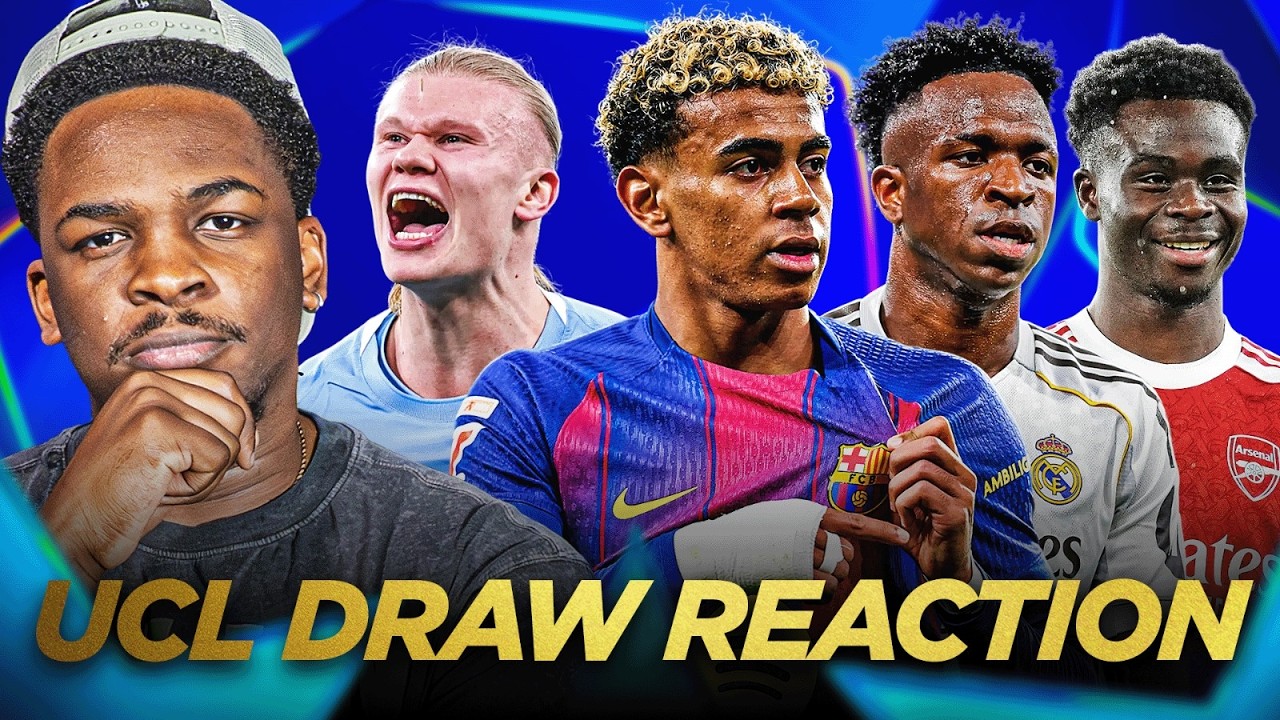 ARSENAL ARE THE CHAMPIONS LEAGUE FAVOURITES.. MAN CITY & MADRID MEET AGAIN! | UCL DRAW REACTION