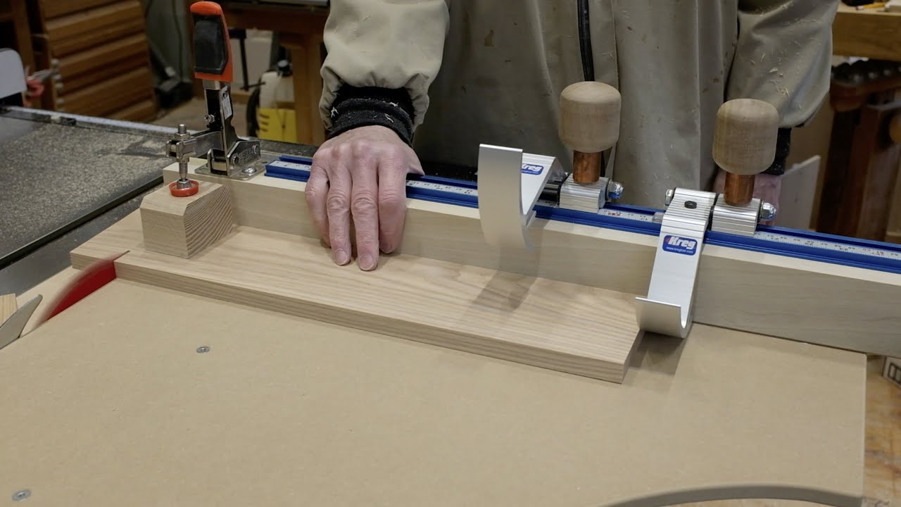 Versatile CrossCut Sled also cuts dado, tenon, and panels