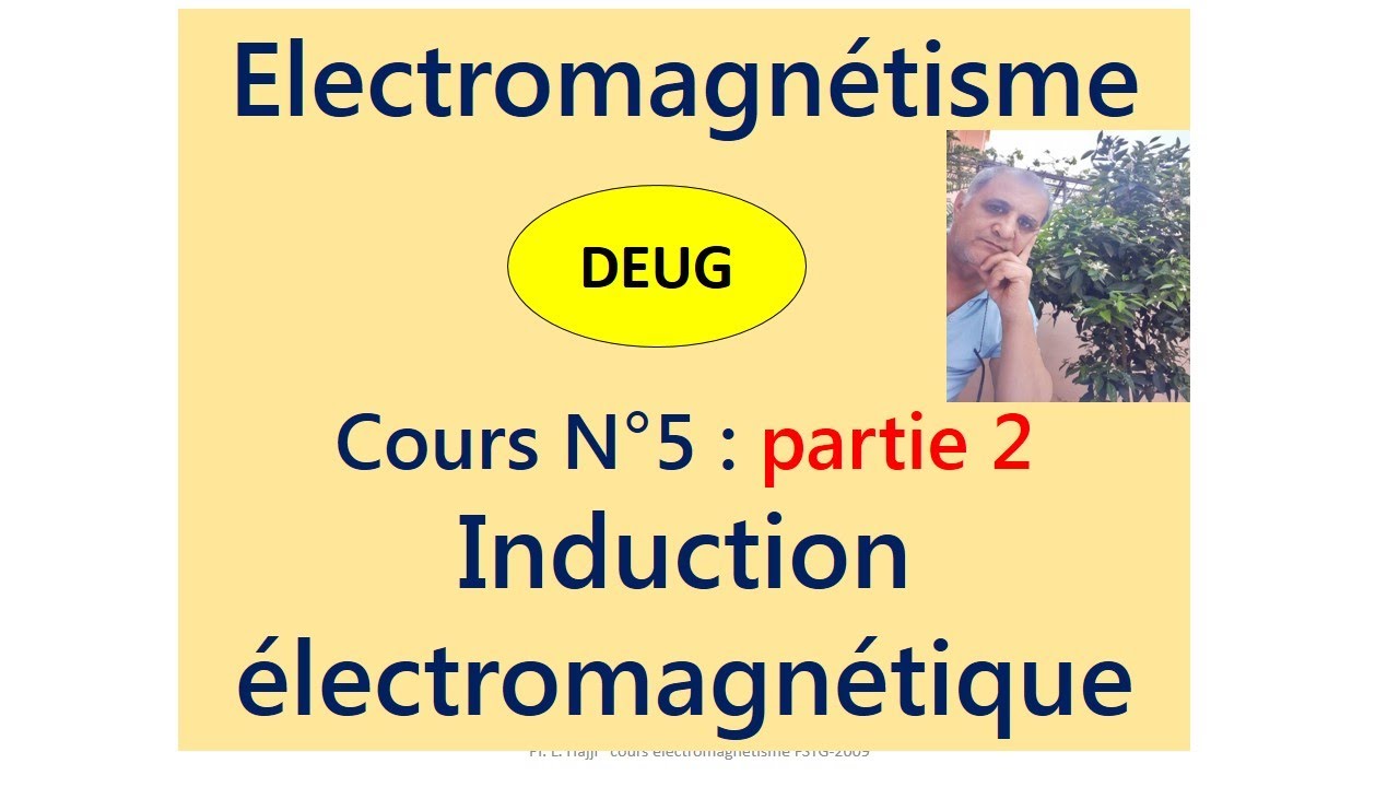 Cours N°10 :Induction électromagnétique (II) : circuit fixe dans un champ variable