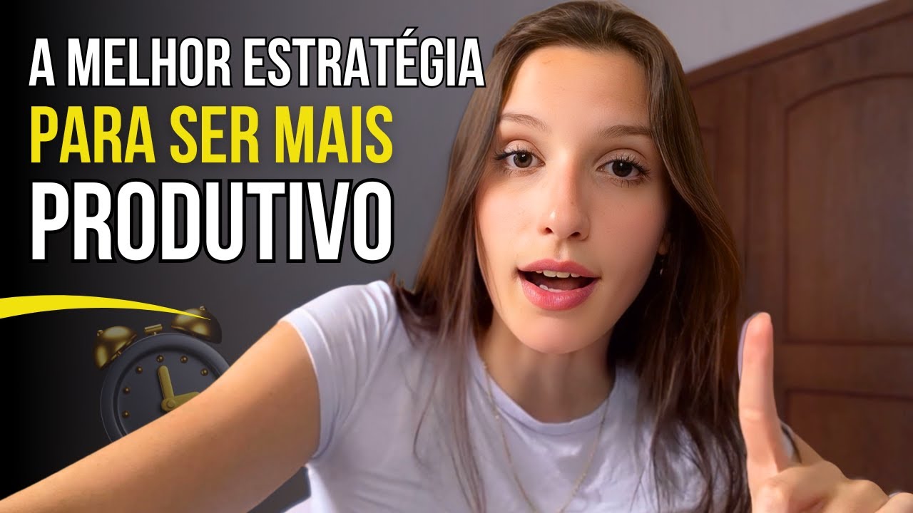 3 Técnicas MUITO FÁCEIS que AUMENTARAM minha PRODUTIVIDADE