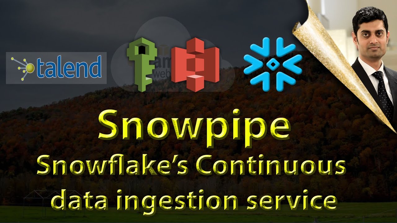 Snowpipe : Snowflake's Continuous data ingestion service using AWS stage