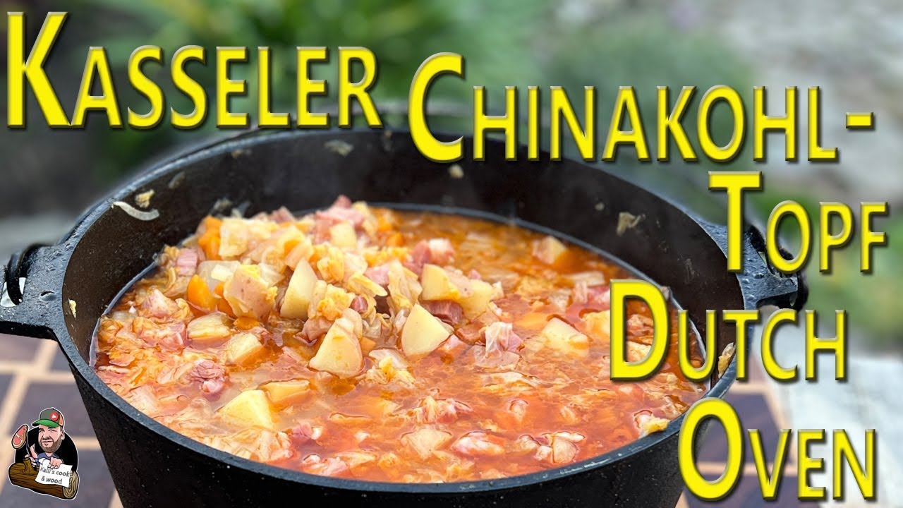 Kasseler Chinakohl Topf aus dem Dutch Oven // Mega leckeres one pot Rezept