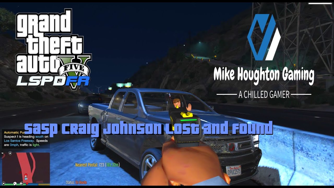 SASP Craig Johnson  Lost and Found LSPDFR mod GTA 5