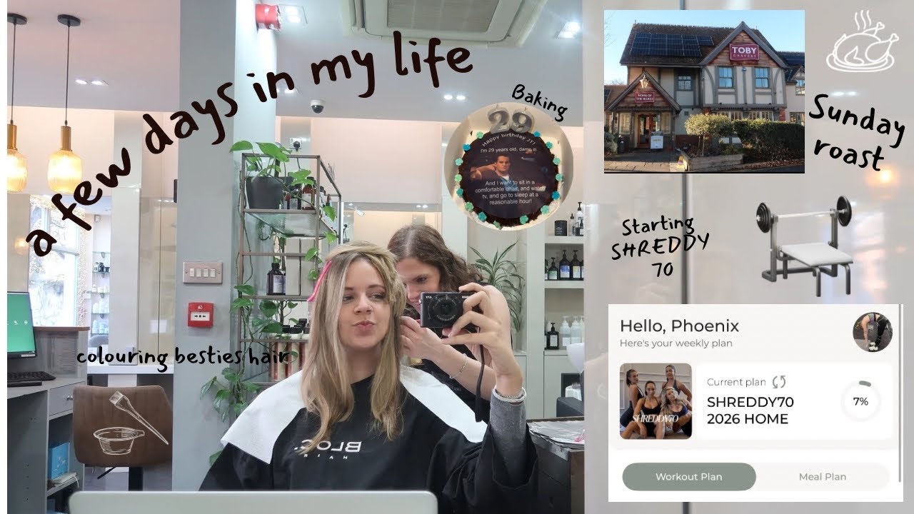 A FEW DAYS IN MY LIFE 💆🏼‍♀️💕🥗 | PHOENIX HAYLEY