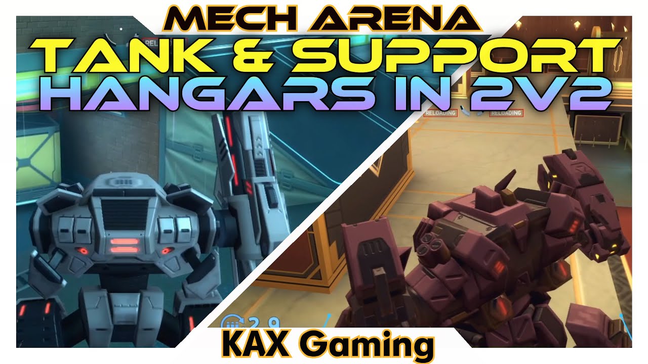 [HR4] INTENSE: TANK ONLY & SUPPORT ONLY Hangars in 2v2 - Mech Arena