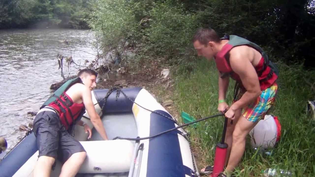 Splav Hronu & Jaskyňa mŕtvych netopierov 2013
