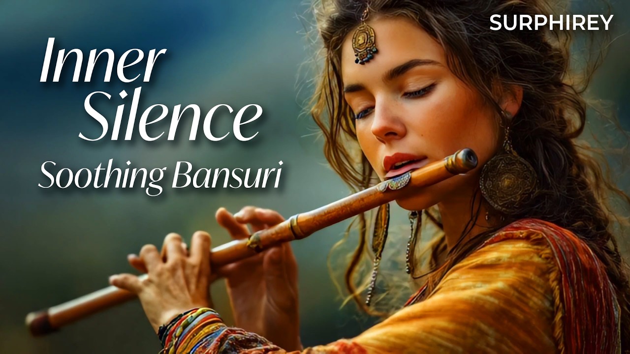 Inner Silence – Soothing Bansuri | Peaceful Indian Flute Music | Relaxation & Meditation - Surphirey