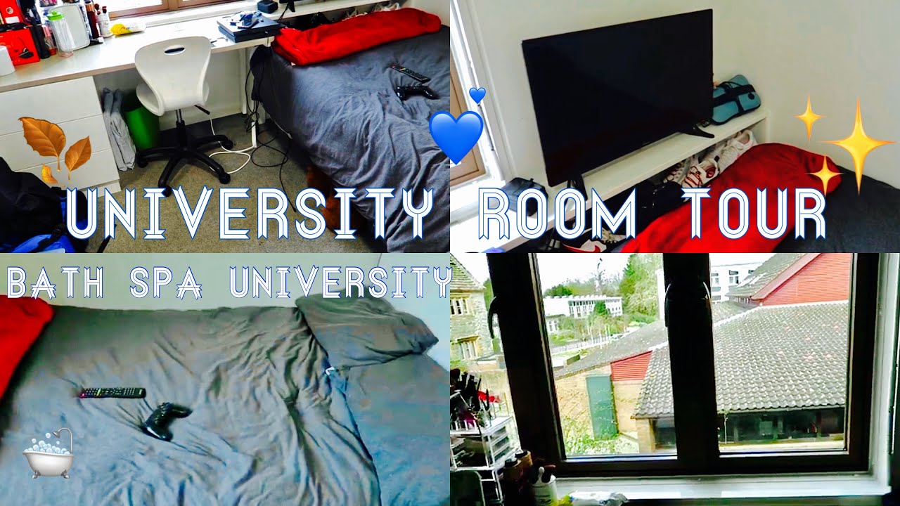 UNIVERSITY ROOM TOUR| BATH SPA UNIVERSITY| GARDENS | ITSKAHM
