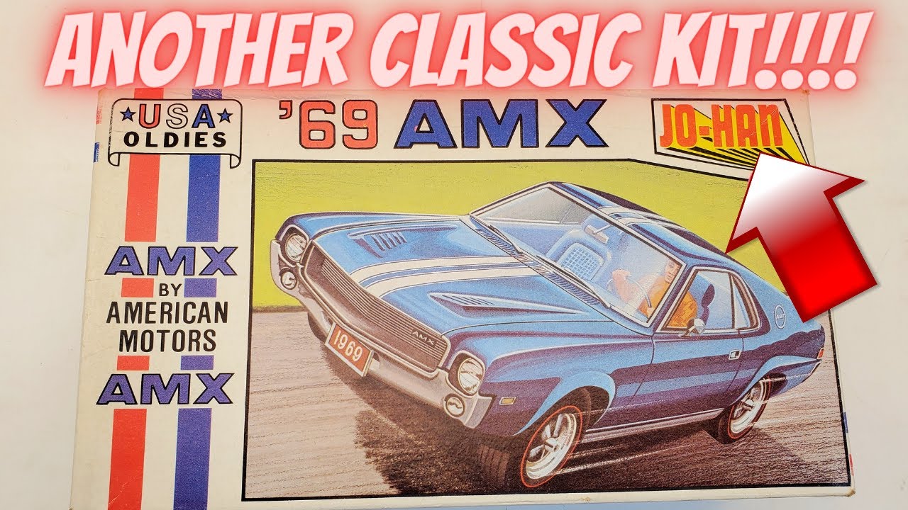 1969 Jo-Han AMC AMX!! What A Cool Muscle Car!!