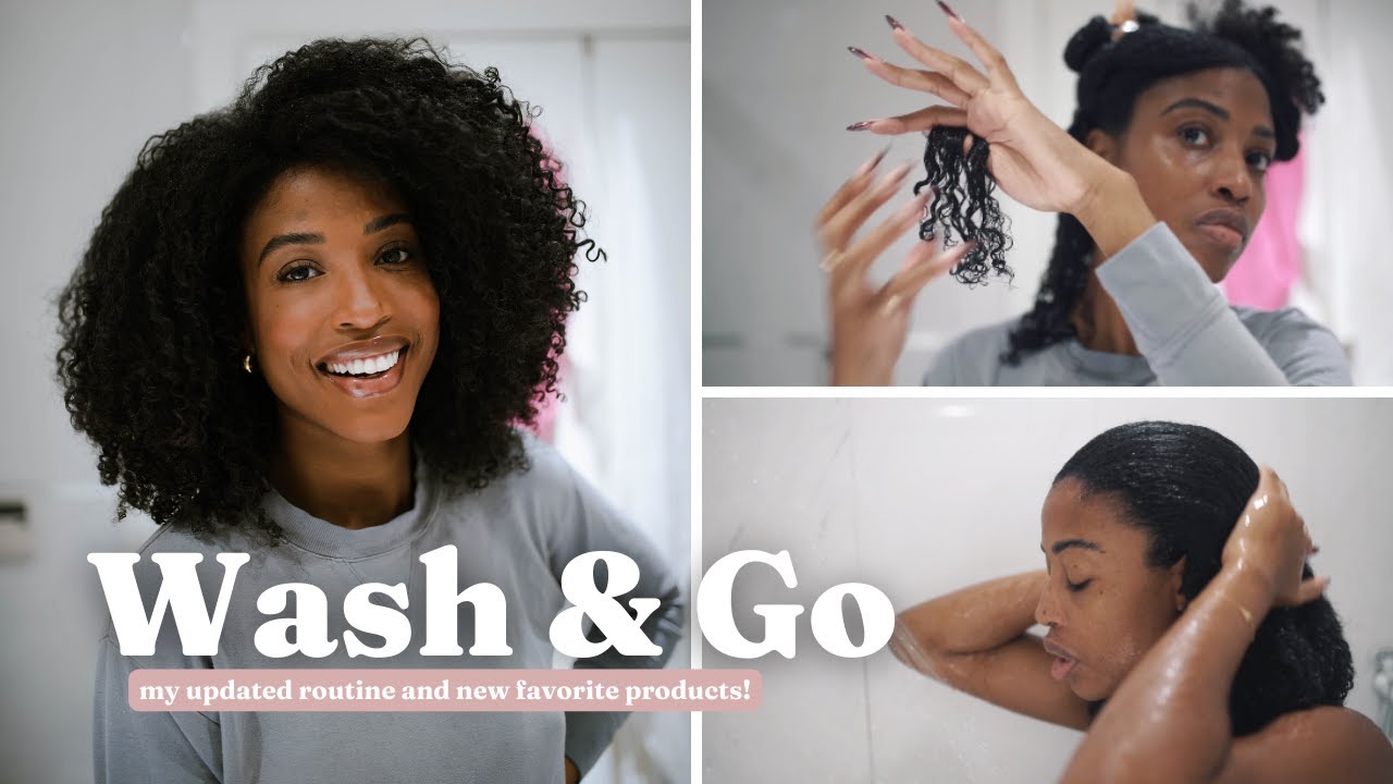 My Updated Wash & Go Routine: All New Products!