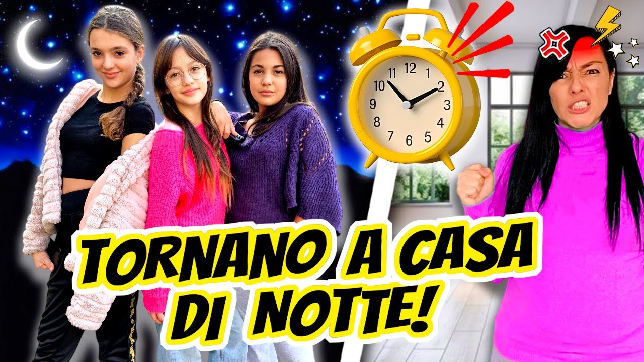 SOFI ESCE DA SOLA per la PRIMA VOLTA con le AMICHE • TORNA A CASA DI NOTTE e MAMMA MONI SI ARRABBIA!