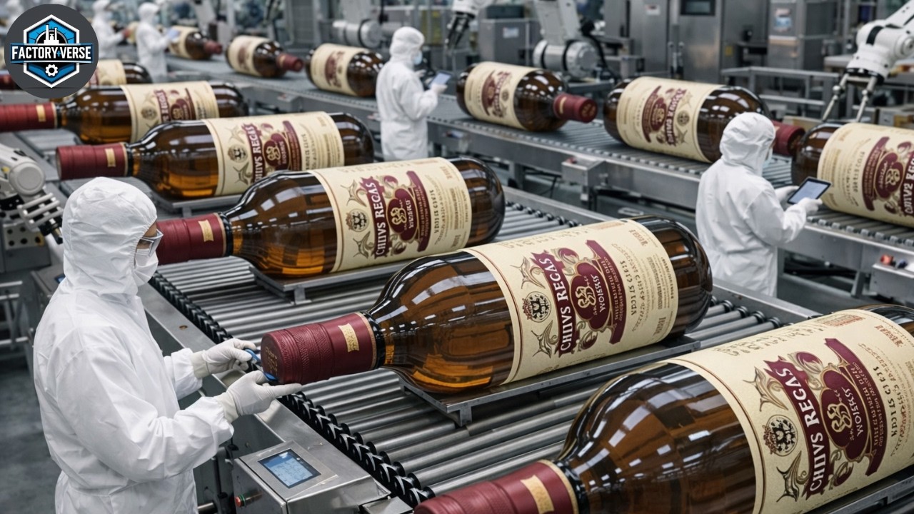 Inside the Chivas Regal 18 Factory | How 18 Years Become Liquid Gold