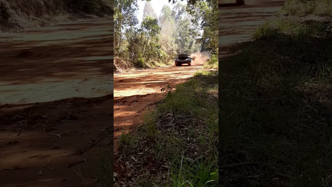 Teste de Frenagem Leopard 1A5 BR