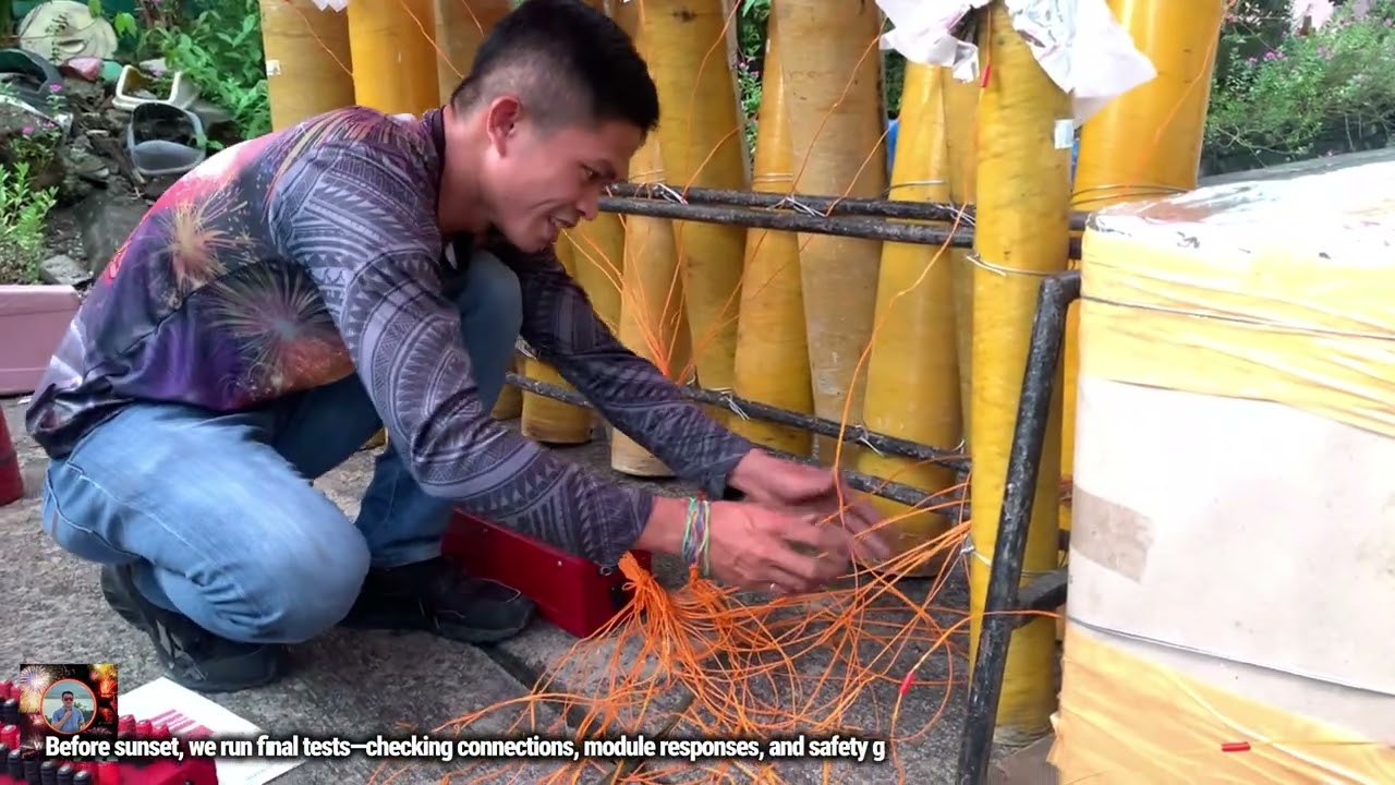 🎆 ALCU-X 2025 Fireworks Display | 🔧 Full Setup & 🎬 Behind-the-Scenes Action