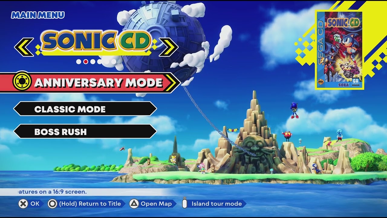 Sonic origins plus having fun with debug mode Sonic Origins_20260129204501