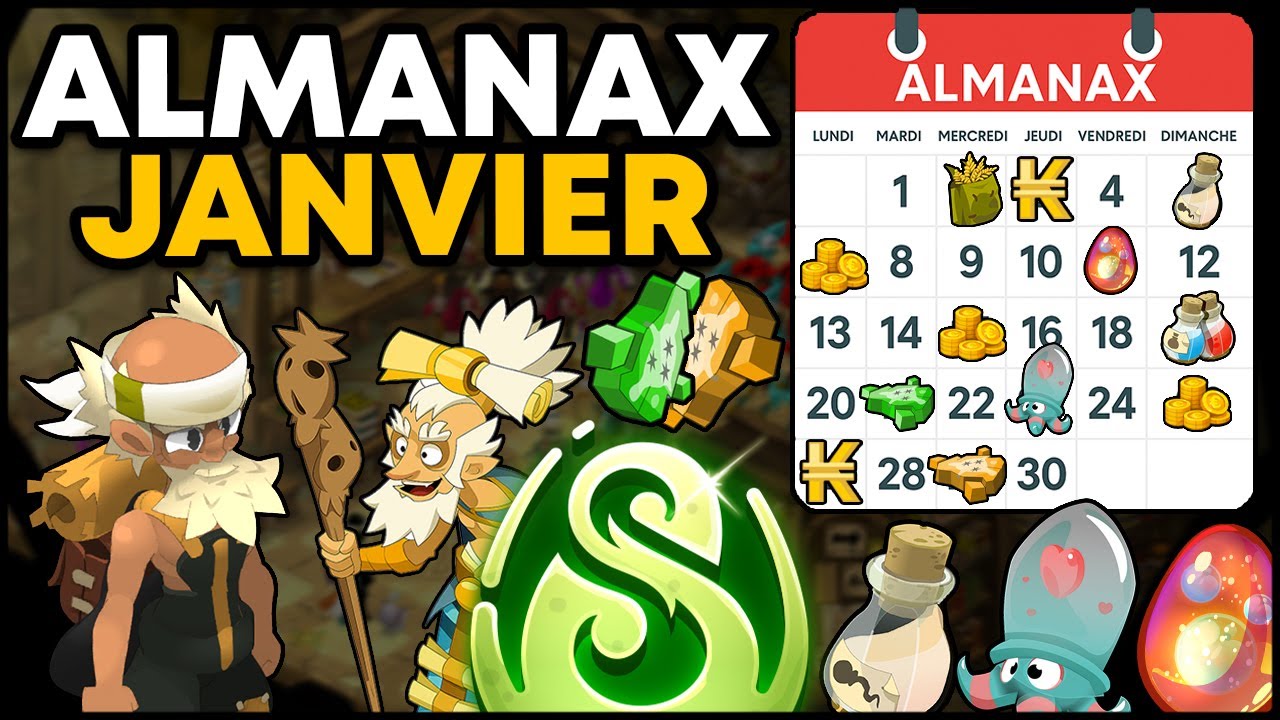 Les MEILLEURS ALMANAX en JANVIER sur DOFUS ?!