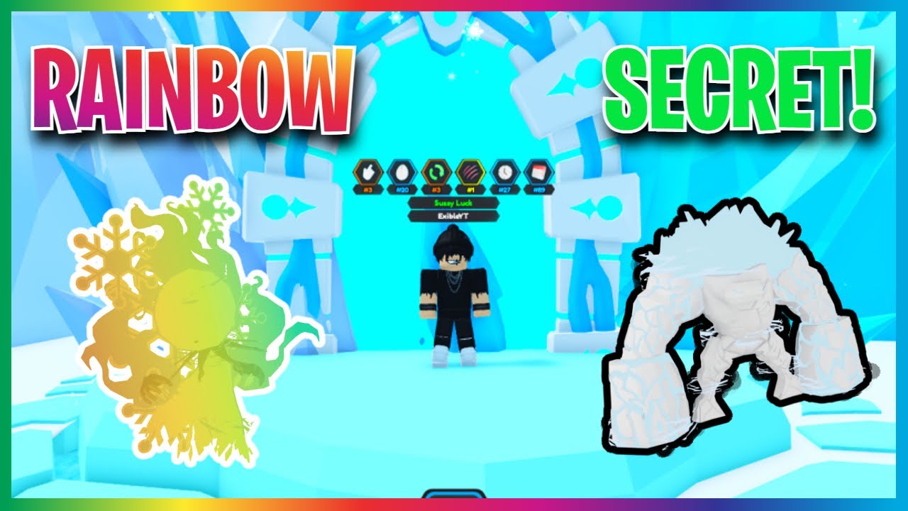 🍀✨ WE HATCHED THE #1 *RAINBOW* FROST WORLD SECRET In Tapping Legends X! (Roblox)