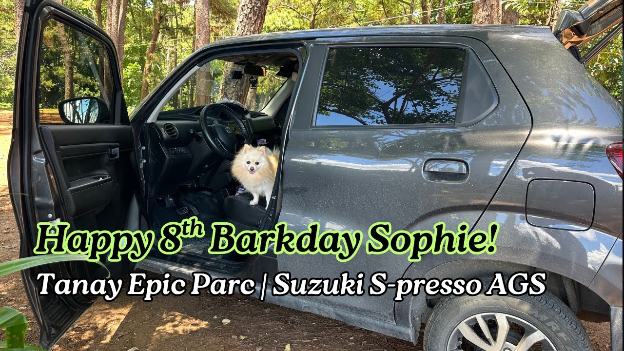Happy 8th Barkday Sophie! | Tanay Epic Parc | Suzuki S-presso AGS