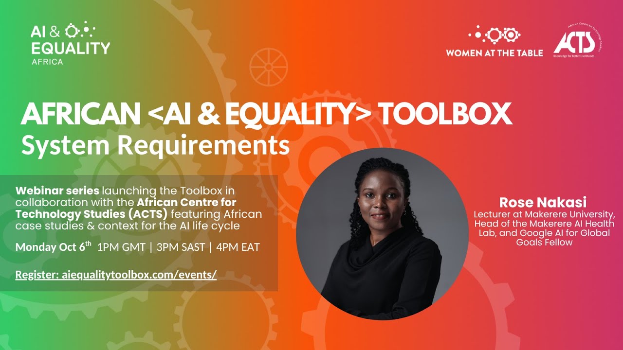 African AI & Equality Toolbox | System Requirments