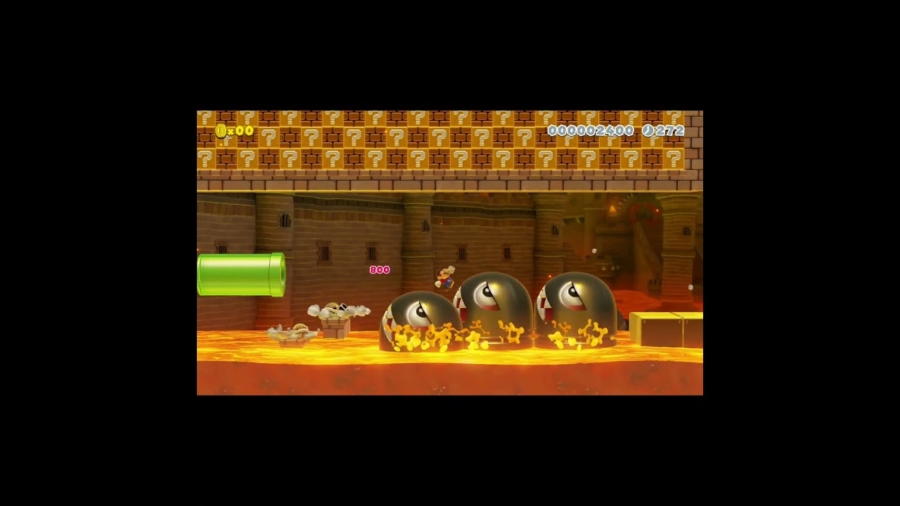Just hold run on this level! by JosephSome #shorts 🍄Super Mario Maker 2 ✹Switch✹ No Commentary #csx
