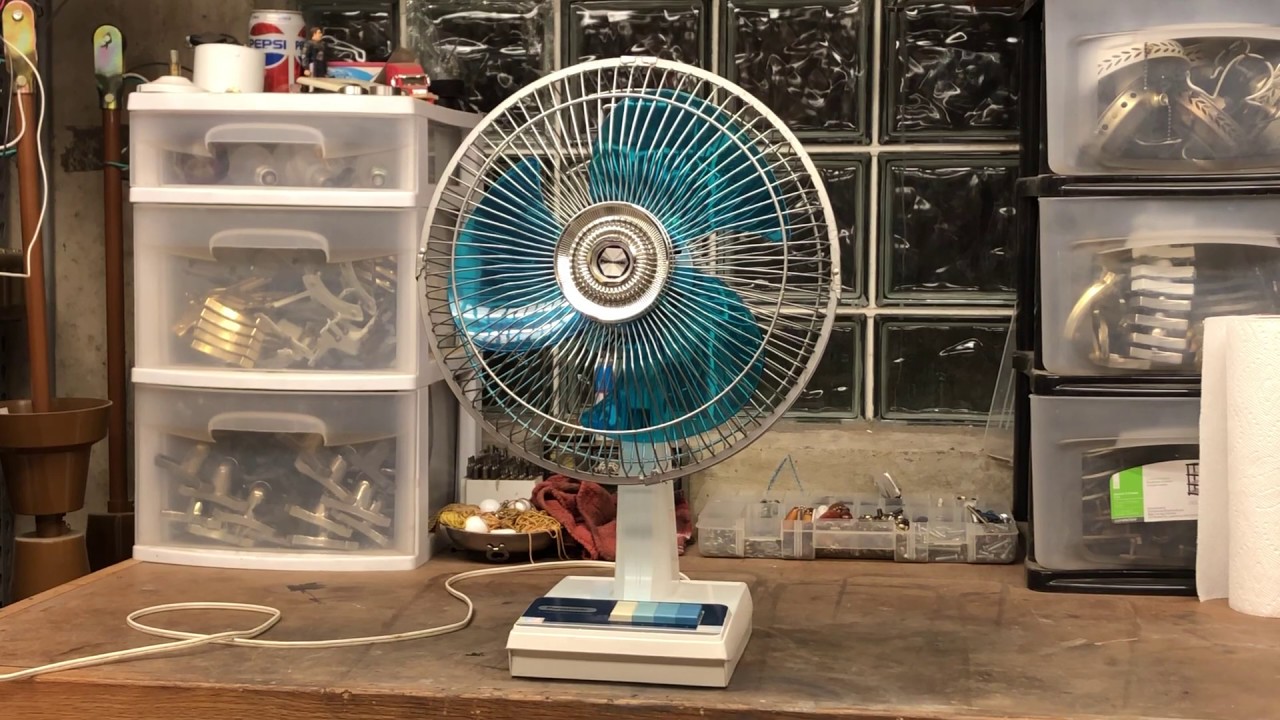 Panasonic F-1205 Oscillating Desk Fan