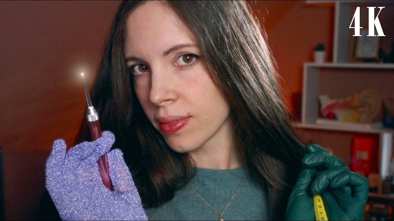 ASMR Dutch Dr Experiments On Your Ears (Vlaams, Ear Cleaning, in 4k)