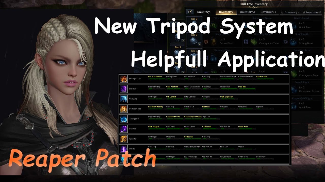 Switching to New Tripod System  -  Application [Lost Ark]