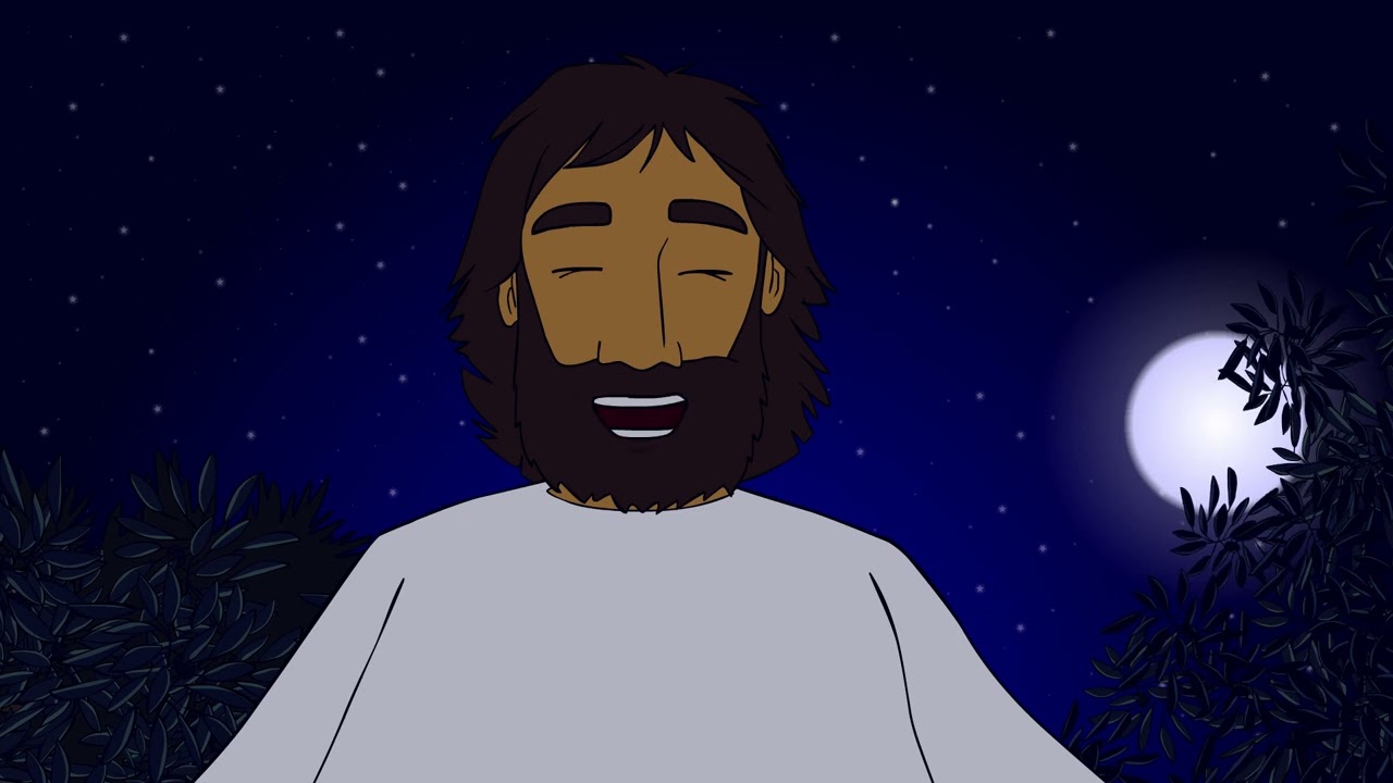 Jesus prays in the Garden of Gethsemane (Mark 14:32-38)