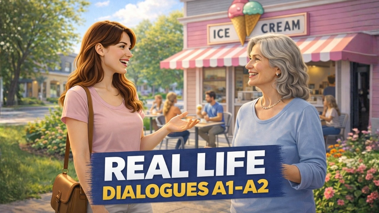 60 Minutes of Simple English Conversations for Beginners | Real English Dialogues (A1-A2)