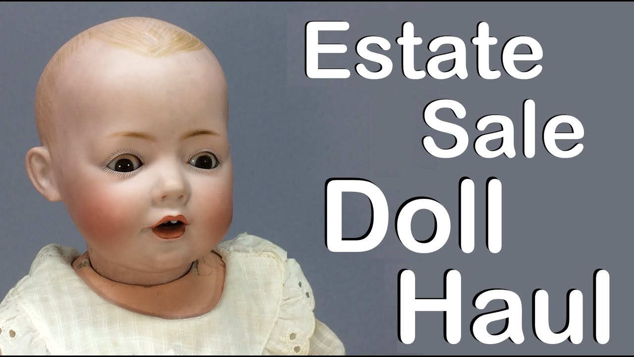 Estate Sale Doll Haul! Antique Bisque & China Dolls, Vintage, Miniatures & More!
