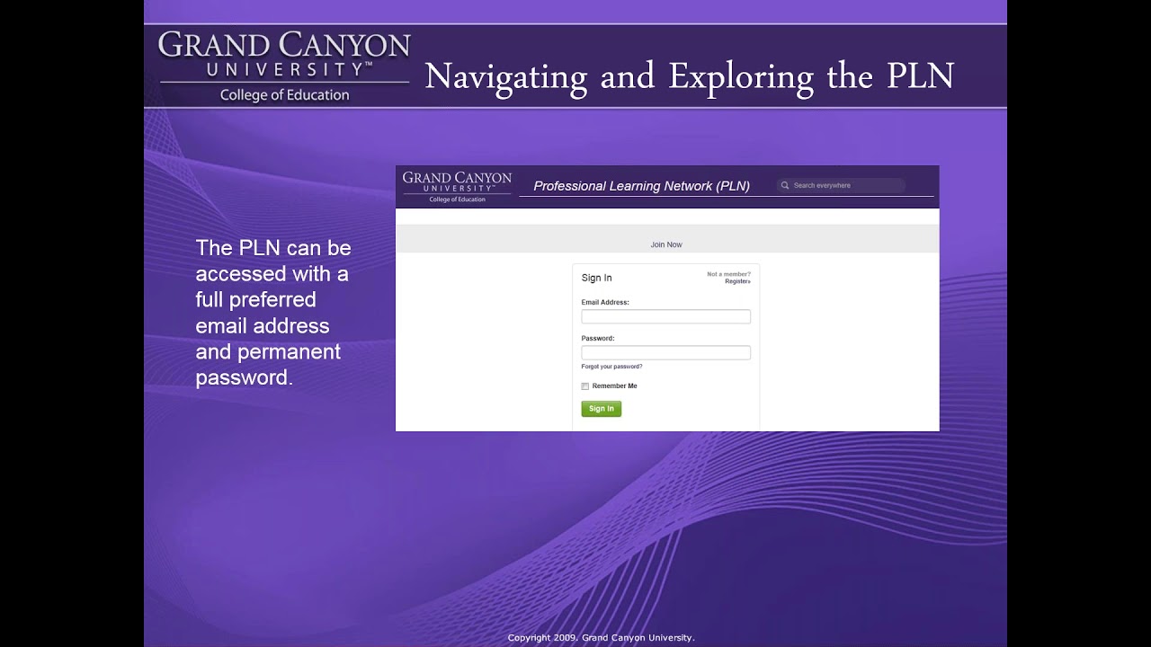 Introduction to the Professional Learning Network PLN