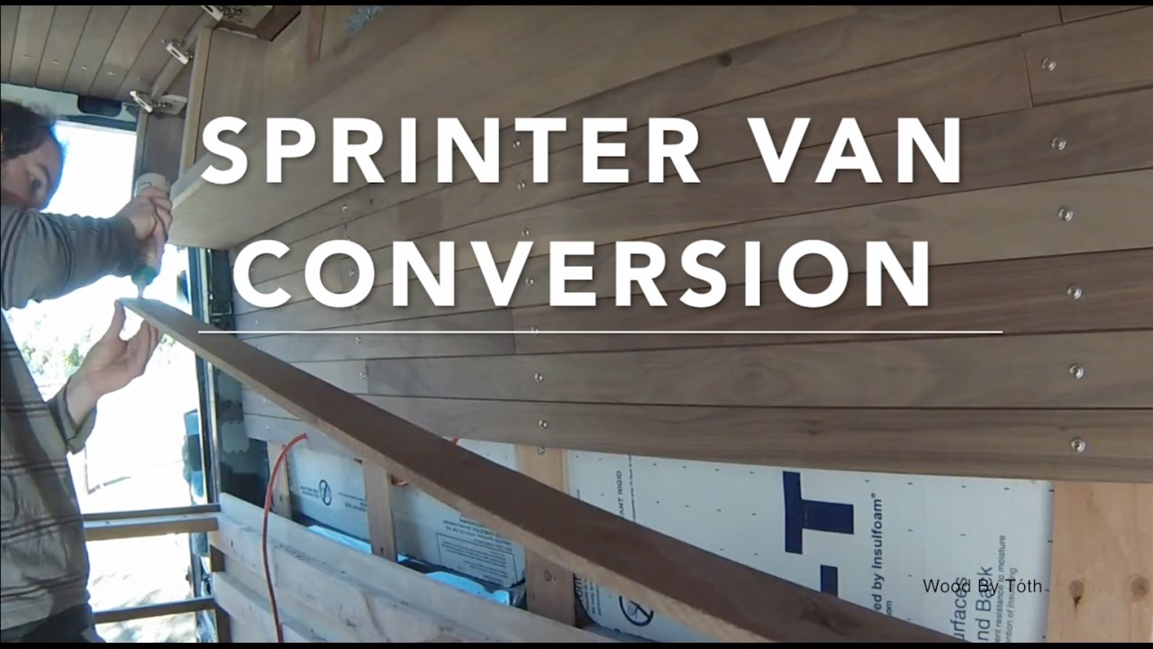 Mercedes Sprinter Van Conversion: Start To Finish In Solid Walnut