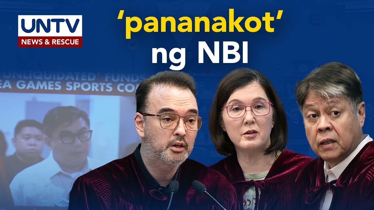 Предполагаемое запугивание со стороны директора NBI Мелвина Матибага показали на процессе по импи...