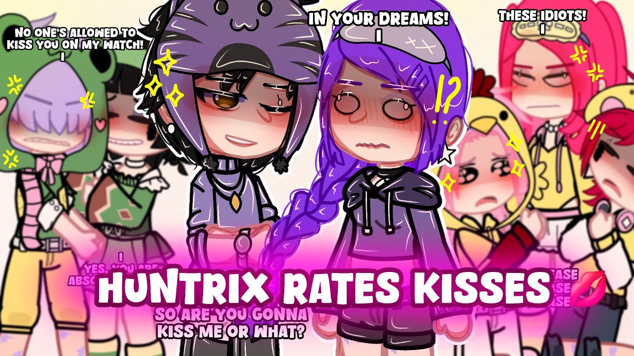 HUNTRIX rates SAJA BOYS Kisses! || KPOP Demon Hunters || SKIT/Spin the Wheel || Ships ||  || Gacha