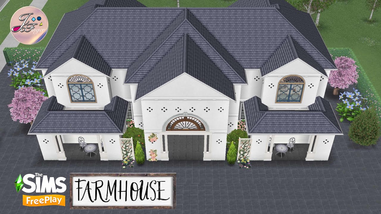 Sims FreePlay 🏠| FARMHOUSE +  AR Story + Live Build | 🛠 By Joy.