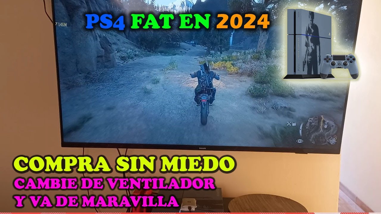 ¿Porqué recomiendo la PS4 Fat en 2024? | No es mala como dicen | Versión CUH-1215A