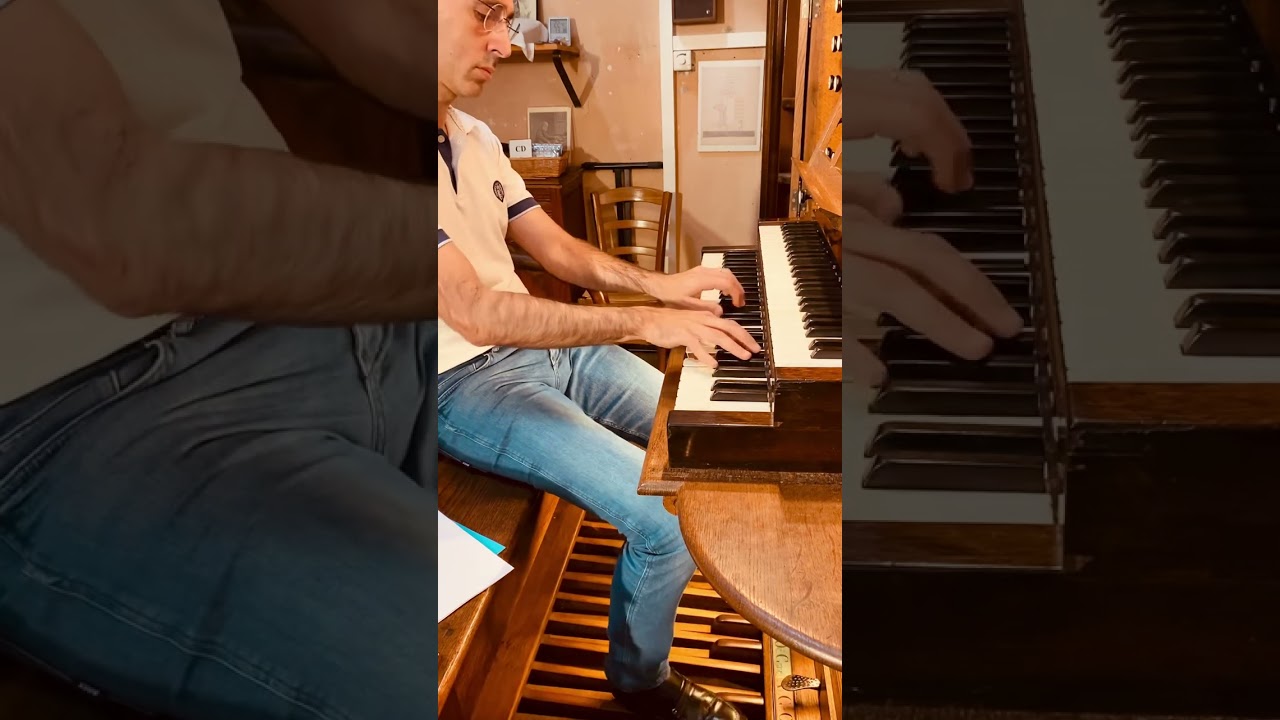 Vincent Dubois plays Louis Vierne, Naïades, on the Cavaillé-Coll organ of Poligny