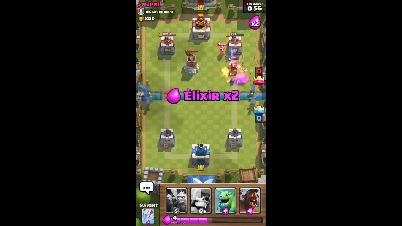 Attaque clash royal