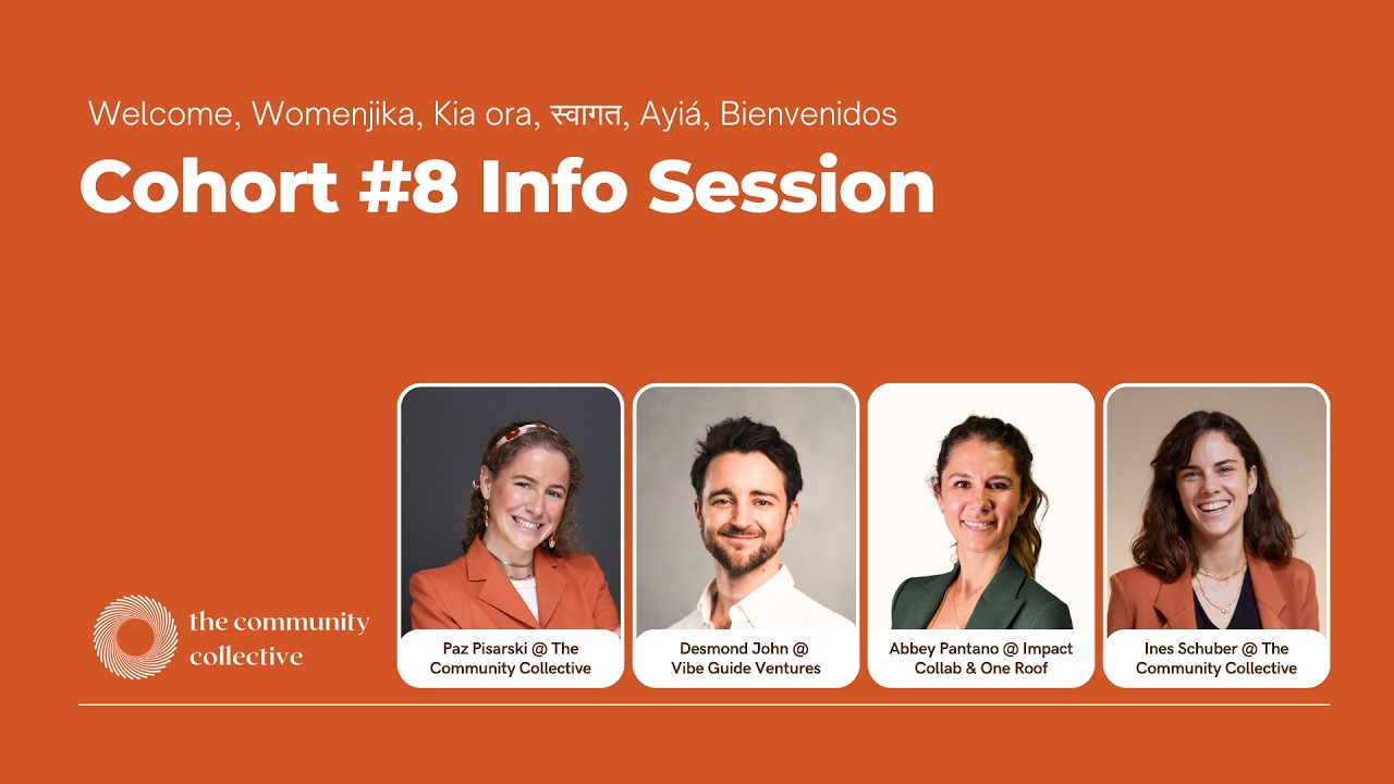 🏵 Cohort #8 Info Session